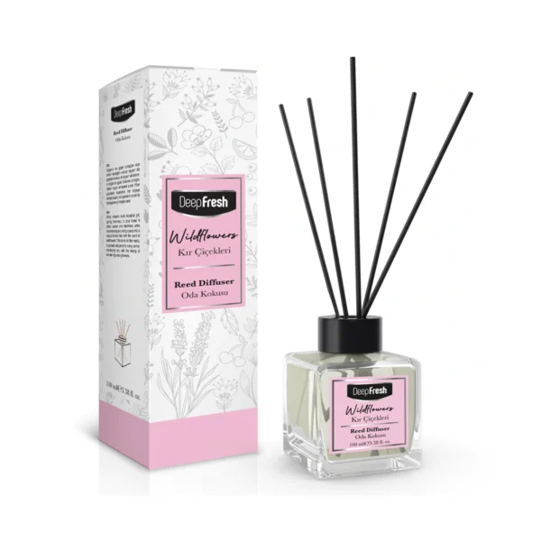 Deep Fresh osveživač prostorije sa štapićima Wild Flowers 100ml