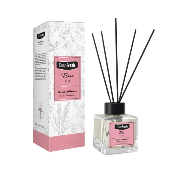 Deep Fresh osveživač prostorije sa štapićima Rose 100ml