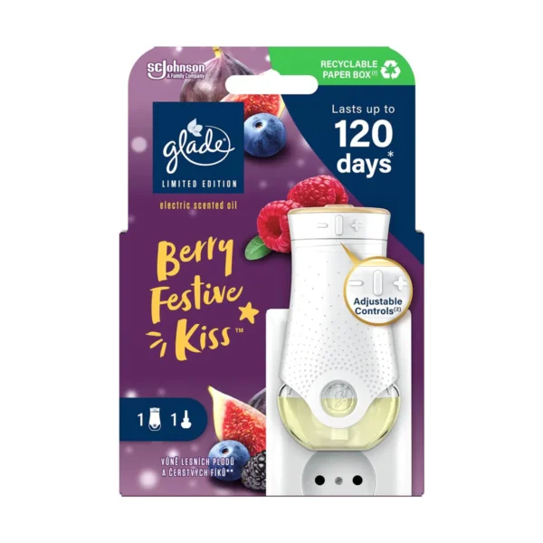 Glade elektrik baza Berry Festive Kiss 20ml