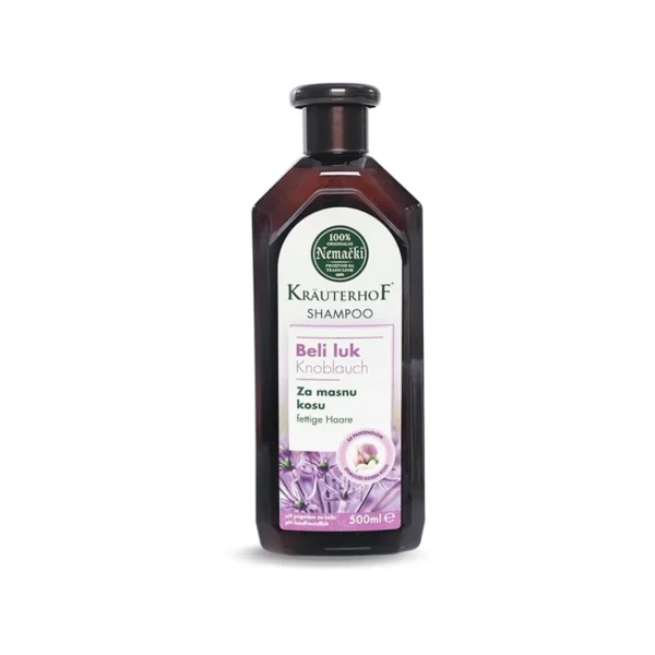 Krauterhof šampon Beli Luk za jačanje kose 500ml
