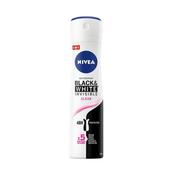 Nivea deo Black&White Invisible Clear 150ml zenski