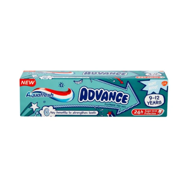 Aquafresh pasta Dečija Advance 9-12 god 75ml