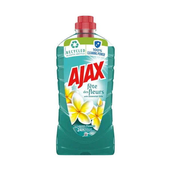 Ajax sredstvo za čišćenje podova Floral Fiesta 1L(plavi)