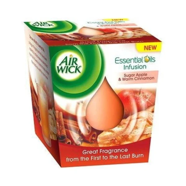 AirWick mirisna sveća Jabuka&Cimet 105gr