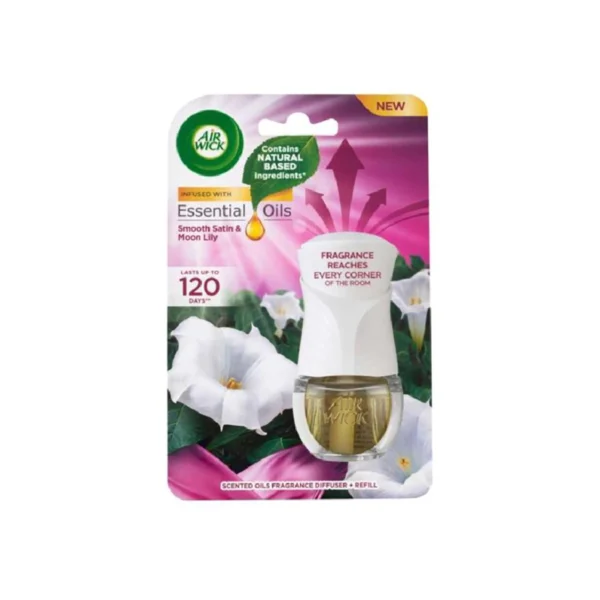 AirWick El Komplet Smooth Satin&Moon Lilly 19ml