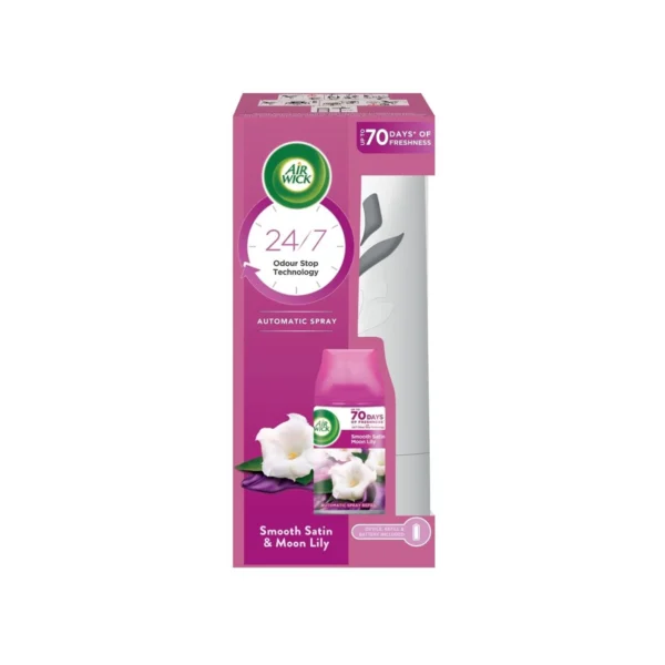 AirWick FM Komplet Saten&Ljiljan 250ml