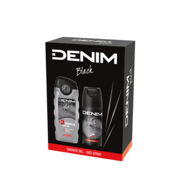 Denim SET Black (kupka+deo)
