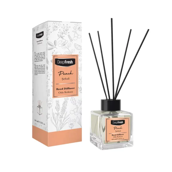 Deep Fresh osveživač prostorije sa štapićima Peach 100ml