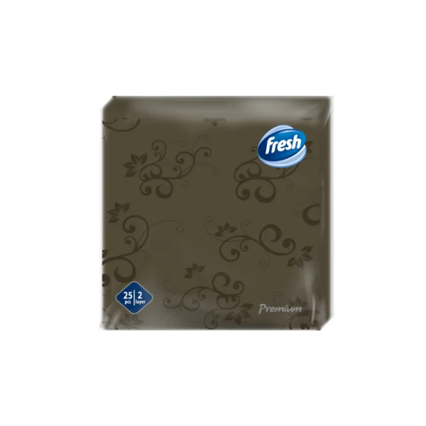 Fresh salvete dekor premium Braon 25/1