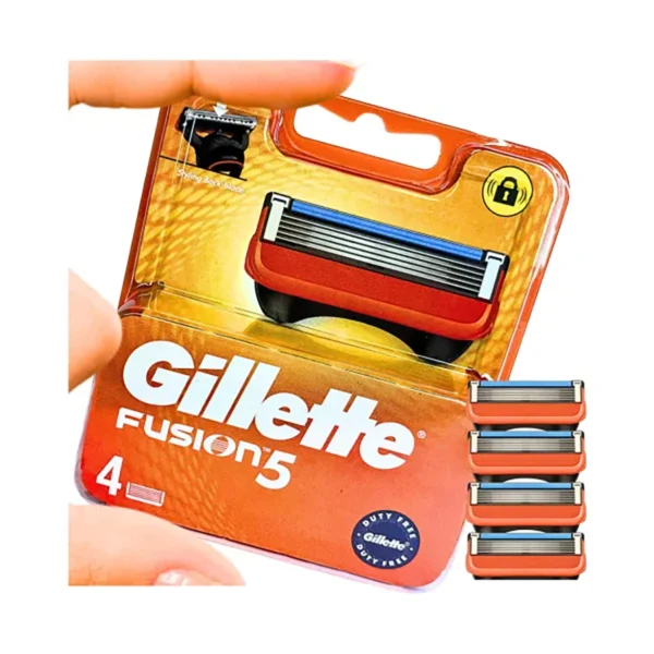 Gillette brijac Fusion 5 patrone (4 kom)