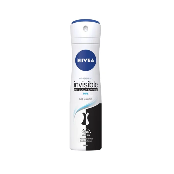 Nivea deo Black&White Invisible Pure 150ml