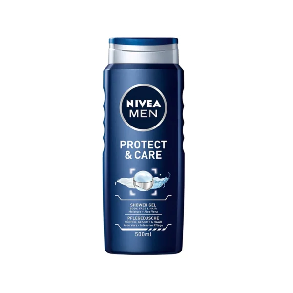 Nivea srednja kupka Protect&Care 500ml muska