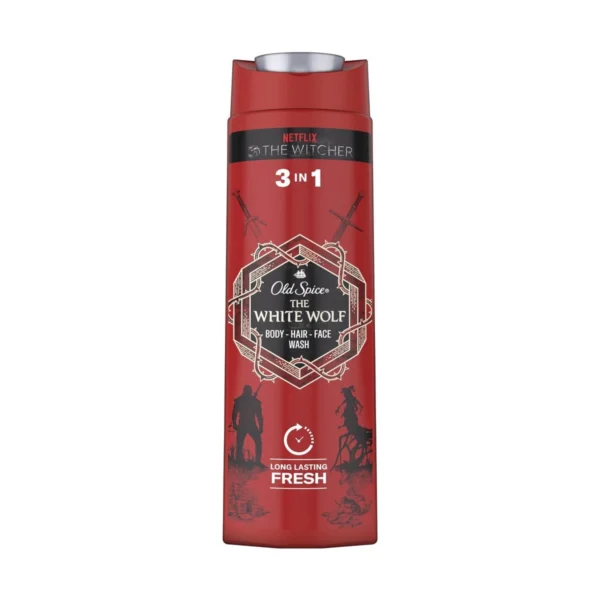 Old Spice gel za tusiranje White Wolf 3in1 400ml